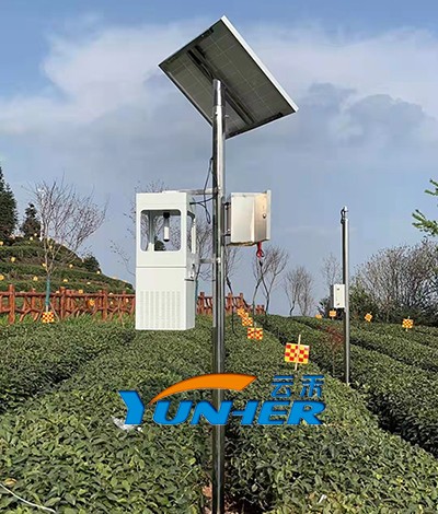 物聯網風吸式太陽能殺蟲燈